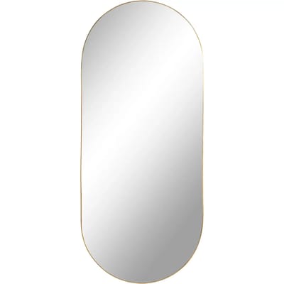 Ovale stalen spiegel House Nordic Jersey