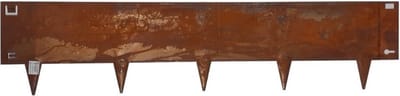 Meuwissen Agro Edge - Perkrand - Kantopsluiting - 106 cm x 24 cm - Cortenstaal - 1,5 mm dik
