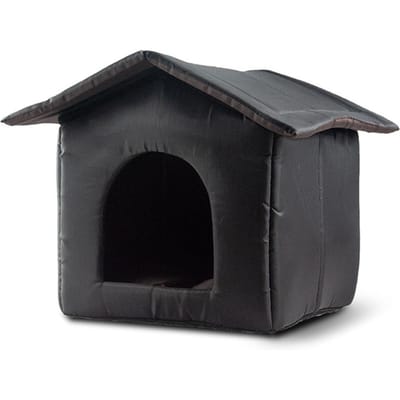 Zwarte Waterdichte Hondenhok Oxford Stof En Spons Materiaal Drie Modellen Om Uit Te Kiezen Buiten Kattenhok M 40x35x40cm