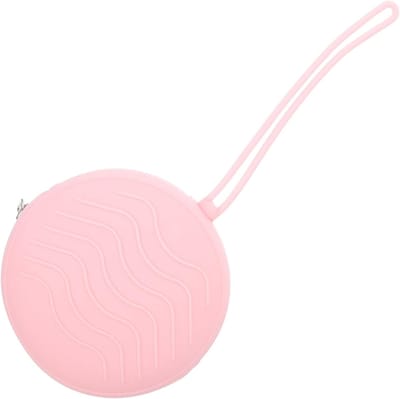 Menstruatie Cup Hoesje - Opbergorganisator Cup - Hygiënisch Opbergen - Draagbaar en Compact - 9x9x4 cm - Roze