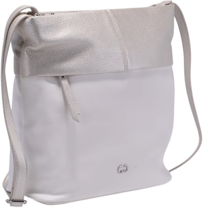 GERRY WEBER Schoudertas Keep In Mind Shoulder Bag LVZ Metallic Cold Wit