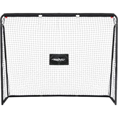 Avento Voetbaldoel met Targetscherm - Staal - ca. 220 x 76 x 170 cm