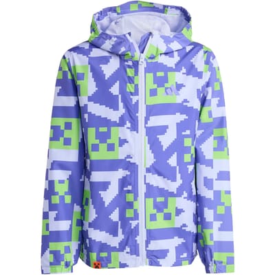 Kinderwandeljas adidas Adidas Minecraft Terrex 2 Layer Climaproof Rain Jacket