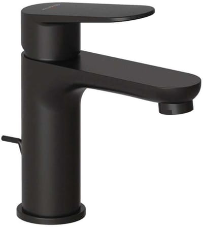 Kludi X1 - Wastafelkraan met afvoer, mat zwart 322883975