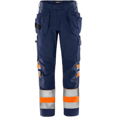 Hoog zichtbare werkbroek klasse 1 Fristads Green 2640 GPLU