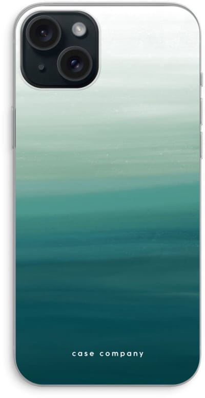 Case Company® - Hoesje geschikt voor iPhone 15 Plus hoesje - Ocean - Soft Cover Telefoonhoesje - Bescherming aan alle Kanten en Schermrand