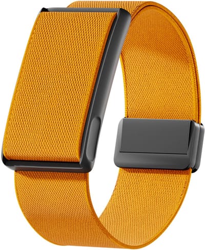 Stravo Nylon Bandje met Magnetische Sluiting – Geschikt voor Amazfit Helio – Ademend & Verstelbaar – Oranje