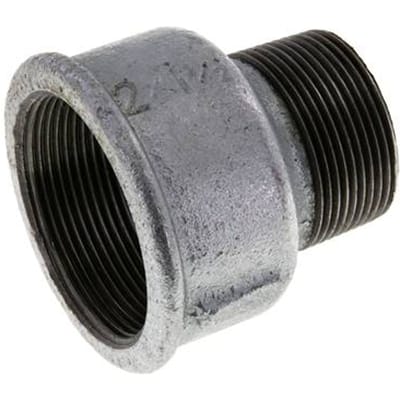 R 1 1/2'' x Rp 2'' M/F Verzinkt Gietijzeren Verloopring 25 Bar - FL2S-MF-IZ-112R-200R