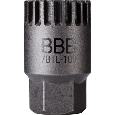 BBB Cycling BracketPlug Trapassleutel - Compatibel met Octalink en ISIS Trapassen - Voor Monteren en Verwijderen Shimano Bottom Brackets - Fietsgereedschap - BTL-109