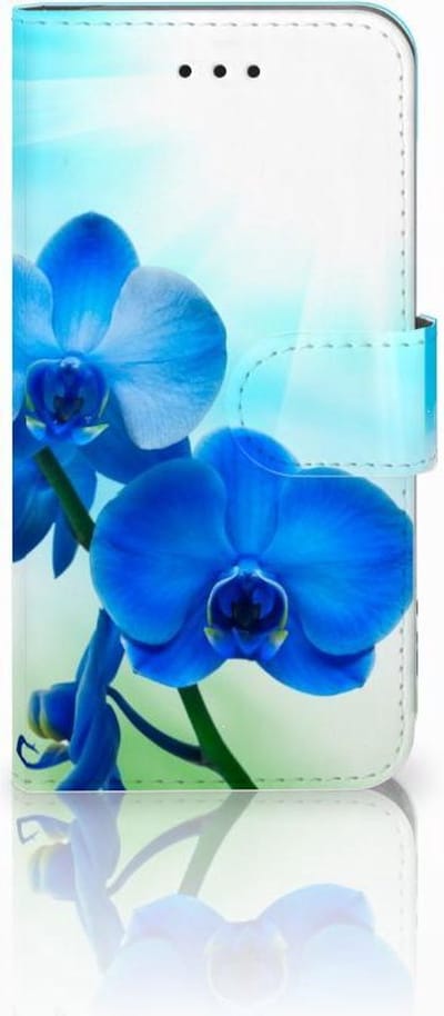 Apple iPhone X | Xs Hoesje Orchidee Blauw - Cadeau voor je Moeder