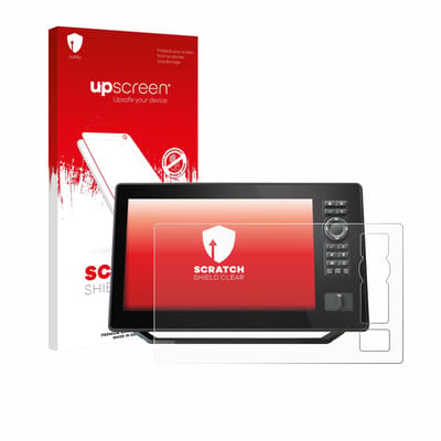 upscreen - Screenprotector voor Humminbird Xplore 9 - Folie Beschermfolie transparant