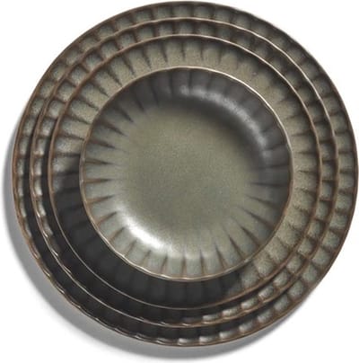 Serax Sergio Herman Inku diep bord / schaal D19cm groen