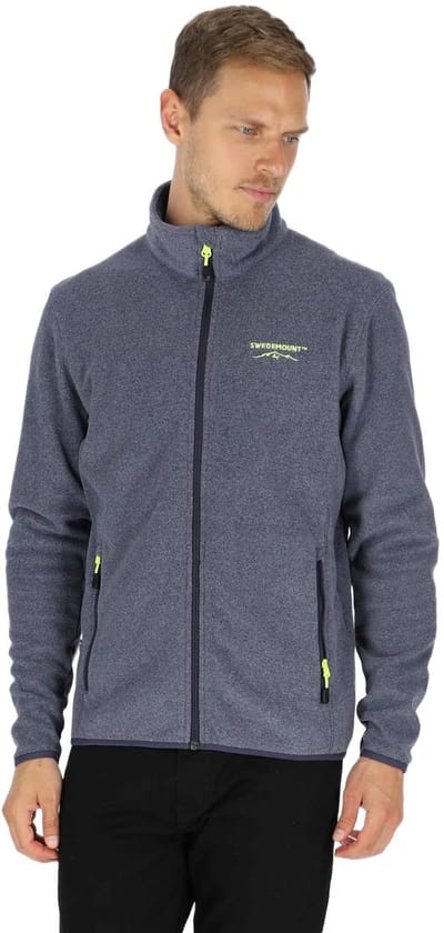 Swedemount Tromsö Fleece FL LS FZ – Heren wandeljas – Maat 2XL