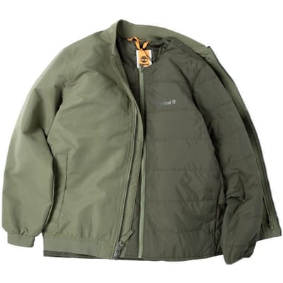 Veste Timberland Couleur Unie Coupe-Vent Résistante au Froid Trois en Un Homme Vestes Vert Militaire A6M4N590 S gray