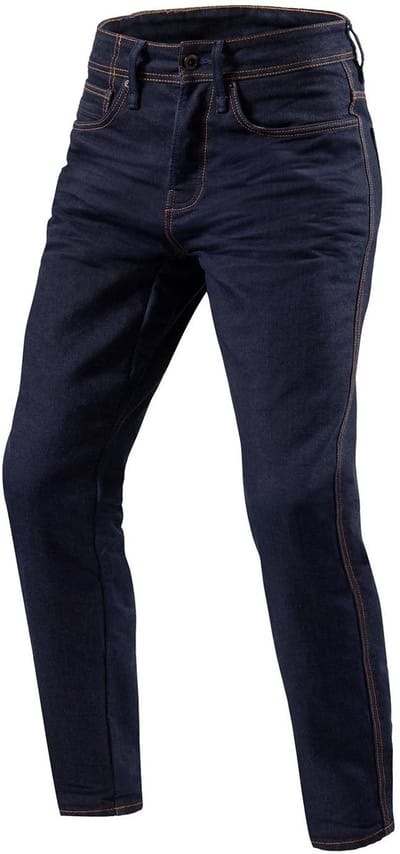 REV'IT! Reed RF Donkerblauw Used Motorjeans - Maat L34/W28 - Broek