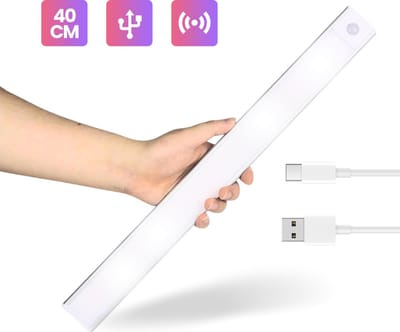 Keukenverlichting Onderbouw Led - met Bewegingssensor – 40 cm – Kastverlichting - USB Oplaadbaar - Sensor Lamp – Draadloos
