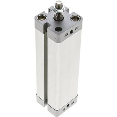 ISO 21287 Compacte Dubbelwerkende Cilinder 25-100mm - Magnetisch - Mannelijke Stang