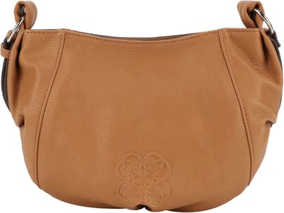 GERRY WEBER Schoudertas Smooth Shoulder Bag Lightbrown Lichtbruin