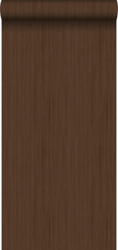 Origin Wallcoverings behang fijne strepen bruin en glanzend goud - 53 cm x 10.05 m - 345408