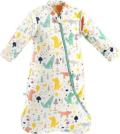 baby zwachtel transitie slaapzak -100% katoen \ kinderslaapzak voor peuters / Baby sleeping bag, children's sleeping bag 8-24 Months (73-85 cm)