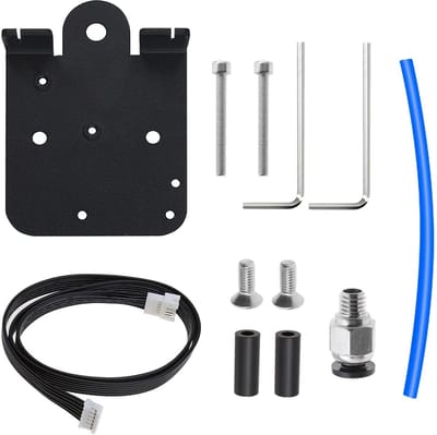 Store_7 - Direct Drive Extruder Conversie Kit - 3D Printer Accessoires - Aluminium - Zwart - Duurzaam - Geschikt voor CR-10s