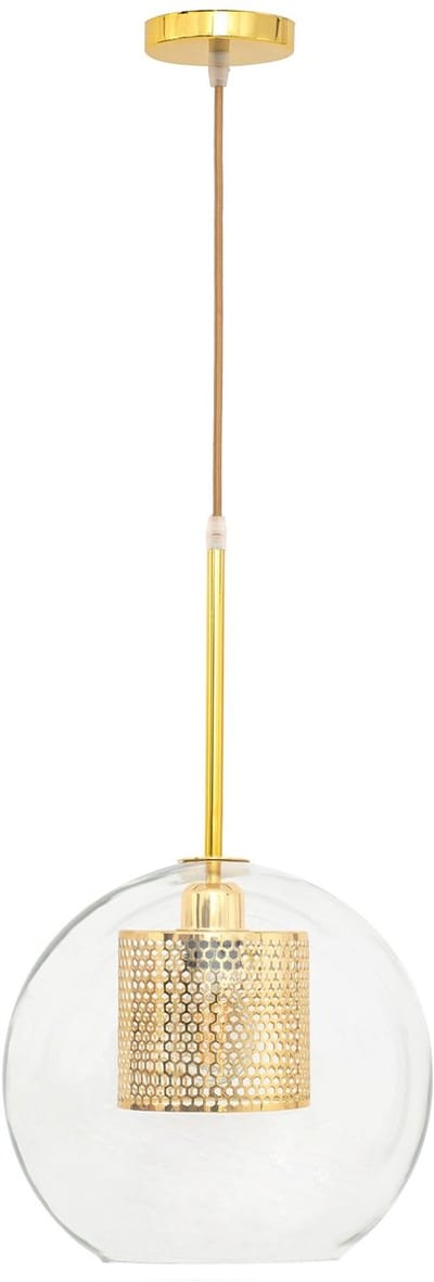Toolight App554-1Cp Hanglamp 20Cm Goud 60X20X60Cm