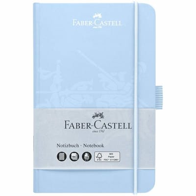 Faber-Castell 10244359, Afbeelding, Blauw, A6, 194 vel, Hardcover, Universeel