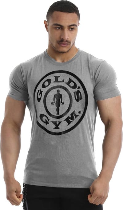GGTS149 Weight plate T-Shirt - Grijs - S