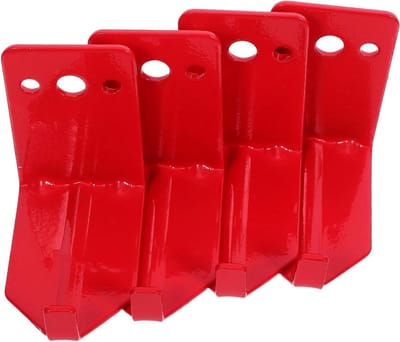 Brandblusser Beugel - Blusser Houder - Veiligheid Vergroten - Robuuste Koolstofstaal - 6x6x4 cm - Rood