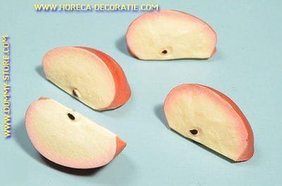 Appel, 4x kwart (decoratie)