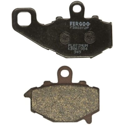 Plaquette de frein Ferodo pour Moto Kawasaki 650 Er6-N 2006 à 2008 ER650AAA/ER650AAD / AR / FDB2012P Neuf