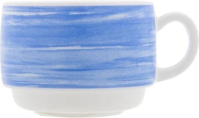 BRUSH TAS  BLAUW 19CL HORECA