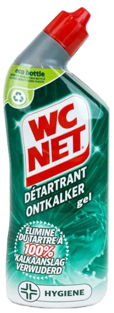WC Net Energy Toiletreiniger gel - Kalk en vlekken -  750 ml