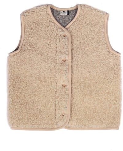Alwero bodywarmer Tyb light junior Sandbrown Maat 92-98