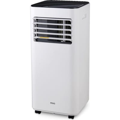 MOA Mobiele Airco - 9.000 BTU - 3-in-1 - Met Afstandbediening - Tot 30m² - Airconditioner met Ontvochtigingsfunctie - Raamafdichtingskit - Wit
