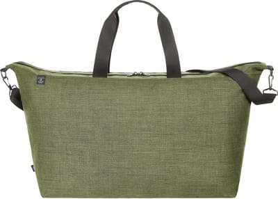 Sporttas - reistas - groen gemêleerd - 46 Liter - 45 x 55 x 25 cm - gerecycled materiaal - praktisch - Halfar - Europe