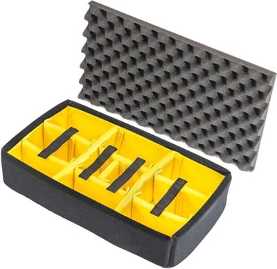 Beschermende Interieur - Verdelers Set - Apparatuur Opslag - Origineel Accessoire - 50 x 40.9 cm - Zwart