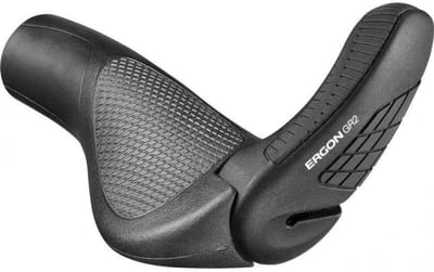 Ergonomische Fietsgreep voor Touring en MTB-fietsen - Klein, Zwart/Grijs