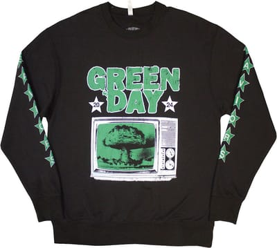Green Day - TV Explosion Sweater/trui - S - Zwart