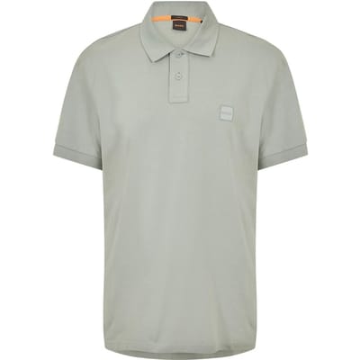 Boss Polo-shirt voor heren met Passenger Box-logo (Groen)