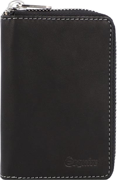 Esquire Oslo Dallas Portemonnee RFID Leer 8 cm - Dames - Staand formaat - schwarz
