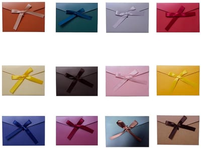 Dailygoods- Enveloppen 12 Stuks - Kleurrijke Cadeaukaart Enveloppen - Bruiloft/Verjaardag - Kraftpapier - Wenskaarten/Ansichtkaarten - Blanco Ontwerp - Cadeau-enveloppen