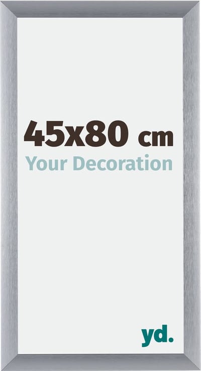 Your Decoration - Fotolijst 45x80 cm - Aluminium - Zilver Geborsteld - Tucson