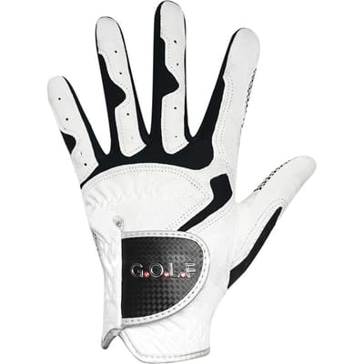 GVOVLVF Gant de Golf Homme Une Pièce Paire 2 Options de Couleur Système d'Adhérence Amélioré Frais Confortable Couleur Bleu Blanc Main Gauche Droite NOUVEAU XX-Large XXL 27