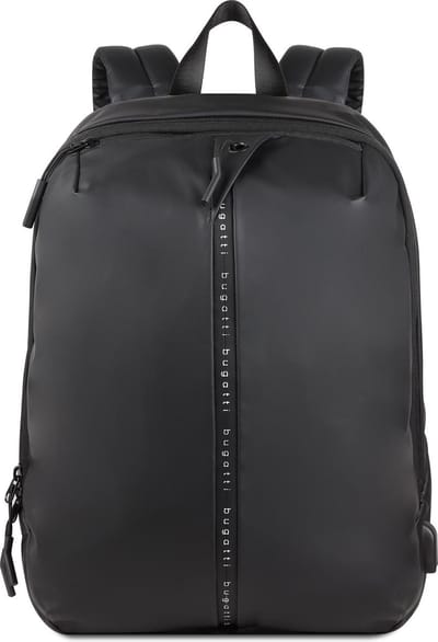 bugatti Rugzak met laptopvak Blanc Backpack Black Zwart