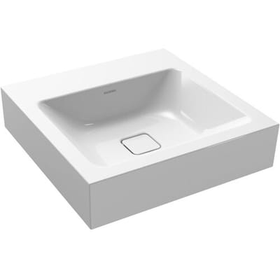 Kaldewei CONO wall-mounted washbasin 3079 without tap hole, 50 cm 908606003001