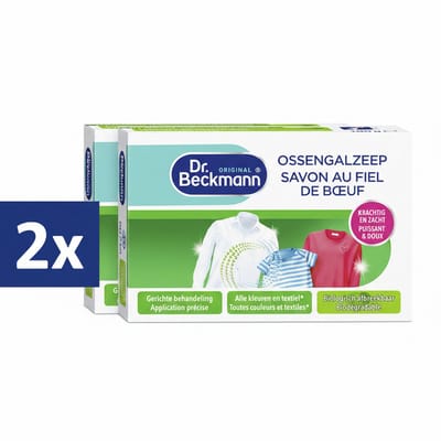 2 x Dr. Beckmann Ossengalzeep 100g – Vlekverwijderaar voor Hardnekkige Vlekken