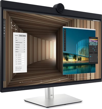Dell UltraSharp 32 6K monitor - ﻿U3224KBA - 32 inch - Thunderbolt 4 - Apple Compatible - Creative Professional Design - RJ45 - USB Hub