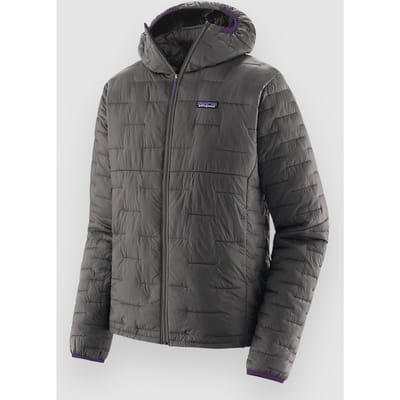 Patagonia Micro Puff Hoodie grijs