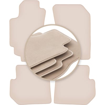 PREMIUM beige vloermatten voor: Subaru B9 Tribeca SUV 2009-2009